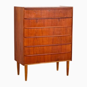 Commode à Tiroirs en Teck, Danemark, 1950s-1960s