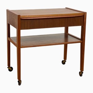 Side Table in Teak, Denmark, 1950s-1960s