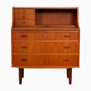 Secretary Cabinet in Teak, Denmark, 1950s-1960s
