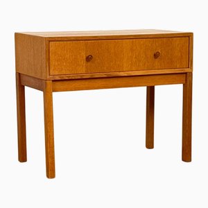 Cajonera de roble de Aksel Kjersgaard Odder, Denmark, años 50