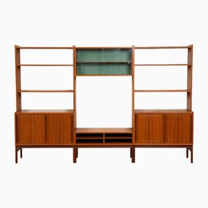 Bookshelf System in Teak, Sweden, 1950s-1960s, Set of 6
