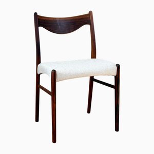 Dining Chair in Rosewood from Glyngøre Stolefabrik, Denmark, 1950s-1960s