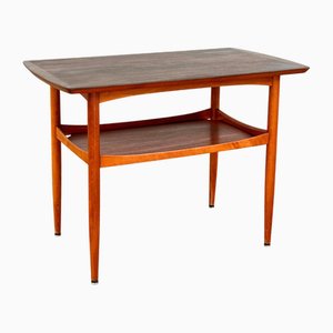 Mesa de centro de nogal de AB Tuarps Möbelindustri, Suecia, años 50