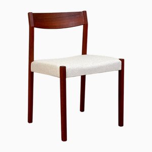 Silla de comedor de teca, años 50