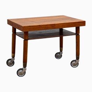 Mesa Carrito vintage de teca, años 50