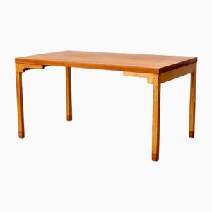 Dining Table in Teak and Oak by Børge Mogensen, 1950s
