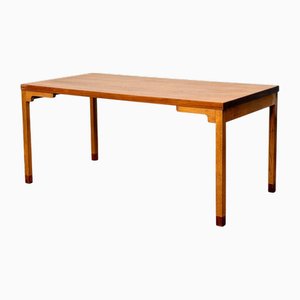Dining Table in Teak and Oak by Børge Mogensen, 1950s