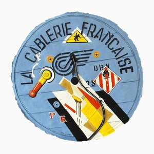 Peter Klasen, La Câblerie Française, Original Aquagravure