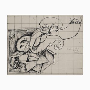 Jean-Claude Silbermann, Señales disimuladas, Hora de dormir, Dibujo original