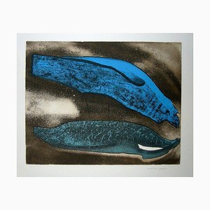 Isabel Pons, Composition 11, 1973, Etching and Aquatint