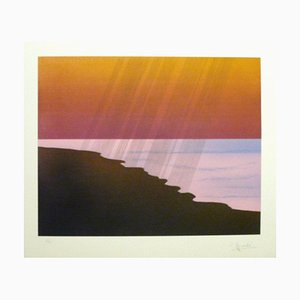 Carme Aguade, Claros 5, 1982, Litografía