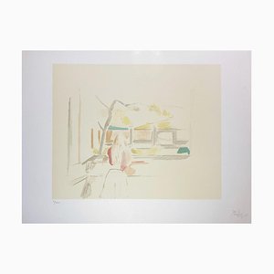 Balthus, Junges Mädchen von hinten, 1994, Original Lithographie