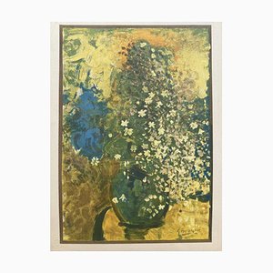 Georges Braque, The Yellow Bouquet, 1980, Lithographie