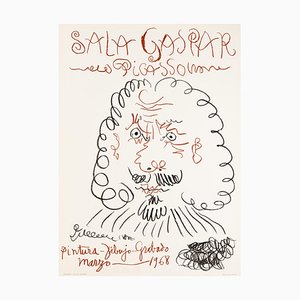 Pablo Picasso, The Gentleman, Original Poster