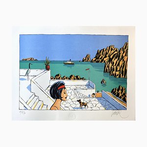 Jacques De Loustal, Tarats, Lithograph