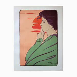 Henri Meunier, The Hour of Silence, Original Lithograph