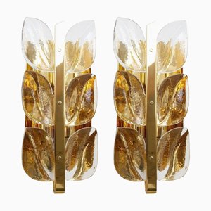 Florida Wall Light attributed to J. T. Kalmar, Vienna, Austria, 1969