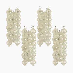 Large Tulipan Wall Sconces attributed to J. T. Kalmar, 1960s, Set of 2