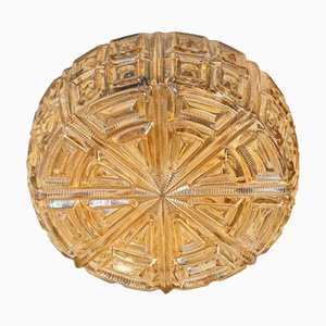 Vintage Round Glass Wall Light in the style of Tynell, 1960