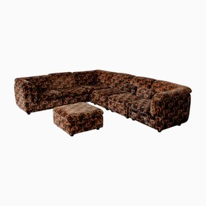 Modulares Sofa, Frankreich, 1970er, 7 Set
