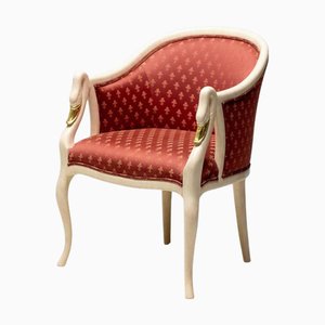 Swan-Neck Armchair from Trüggelmann, 1990s
