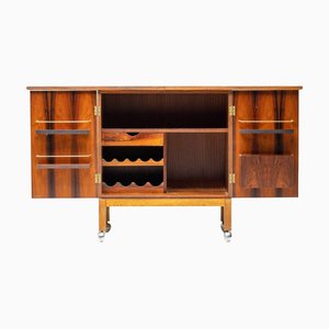 Meuble de Bar Times Extensible par Torbjørn Afdal en Palissandre, 1960