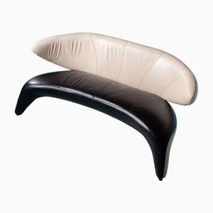 Divano Wing Bank Space Age di Roche Babois, anni '80