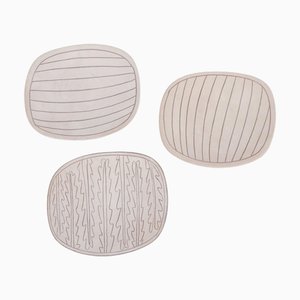 Terracotta Bowls by Gunnar Nylund for Nymølle, Denmark, Set of 3