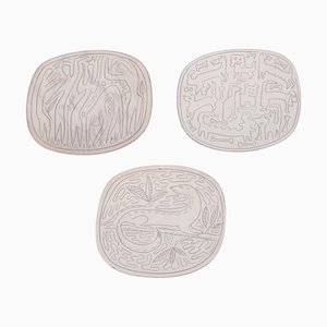 Bols en Terre Cuite par Gunnar Nylund pour Nymølle, Danemark, Set de 3