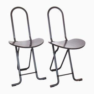 Juego de sillas de Gastone Rinaldi para Thema, años 70