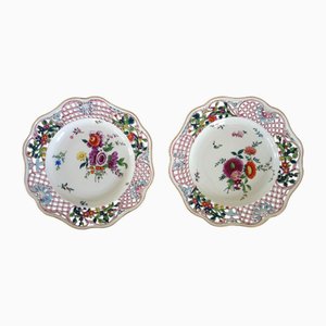 Decorative Porcelain Wall Plates from Herend, Hungary, 1900s-1920s, Set of 2