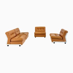 Amanta Modular Sofa by Mario Bellini for C&B Italia, 1970s, Set of 4