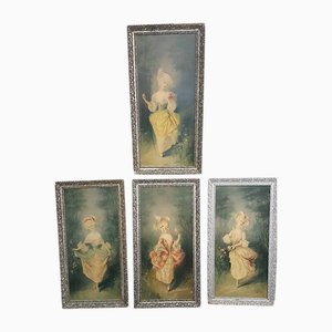 Mary Golay, Ohne Titel, Lithographien, 4er Set