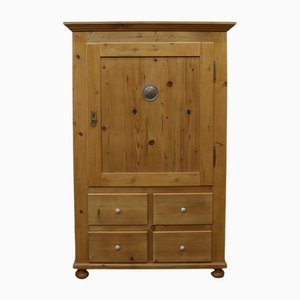 Antiker Brotschrank aus Fichte