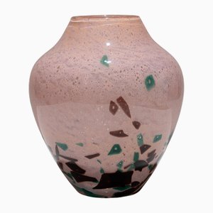 Ovoid Glass Vase from Schneider, 1940s