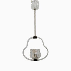 Vintage Jugendstil Hängelampe, 1950er
