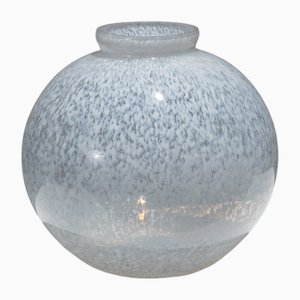 Gesprenkelte Glaskugelvase, 1960er