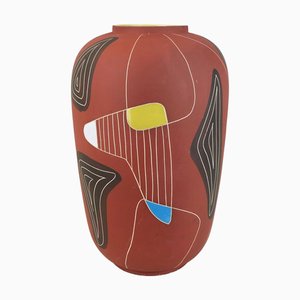 Vaso Mid-Century moderno di Bay Keramik, 1957