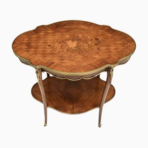 Mesa auxiliar francesa antigua, década de 1880