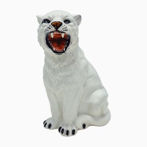 Tiger Statue in Ceramic from Ceramiche Boxer