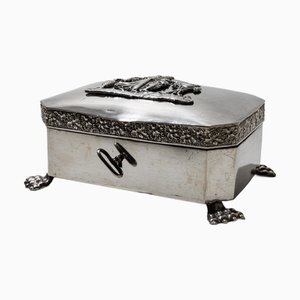 Silver Sugar Bowl from Gerike Brothers, 1830s