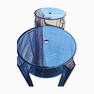 Charles Ghost Hocker von Kartell & Philippe Starck, 2005, 2er Set