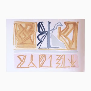 Riccardo Licata, Maxi, Screenprint, 1972
