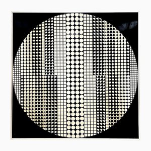 Victor Vasarely, 95 No. 73/300, 1972, Screen Print, Framed
