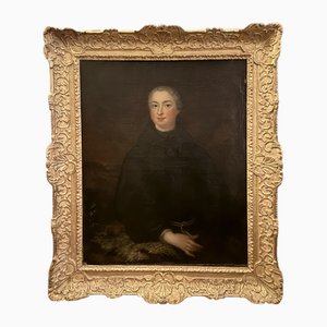 Portrait of Mademoiselle de Charolais, 1800s, Oil on Canvas, Framed