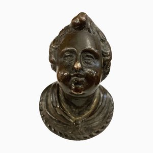 Buste Antique en Bronze, 1600