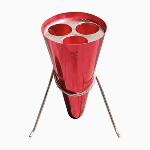 Paragüero escultural de Ettore Sottsass para Rinnovel, años 50