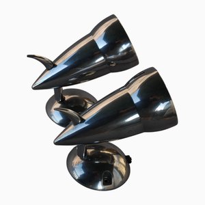 Lámparas de pared Bor de Verner Panton and Ettore Sottsass para Ikea, años 80. Juego de 2