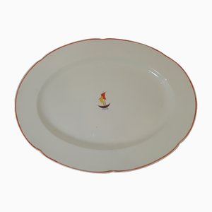 Ginori Servierteller von Gio Ponti, Italien, 1930er