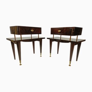 Tables de Chevet Vintage, 1970s, Set de 2